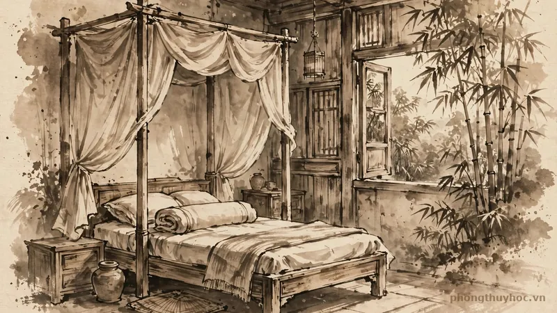 Minh họa phong ngu - Cẩm nang phong thủy nhà ở
