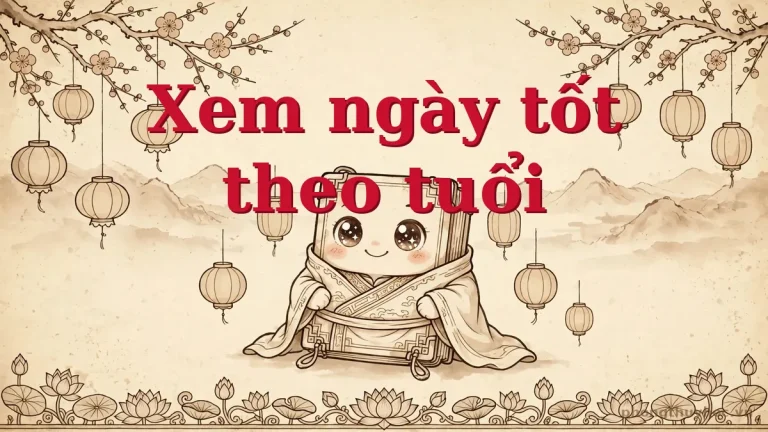 Cách xem ngày tốt theo tuổi chuẩn xác nhất (kèm công cụ tra cứu)