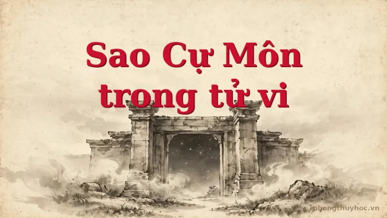 Sao Cự Môn: ý nghĩa và cách luận giải trong lá số
