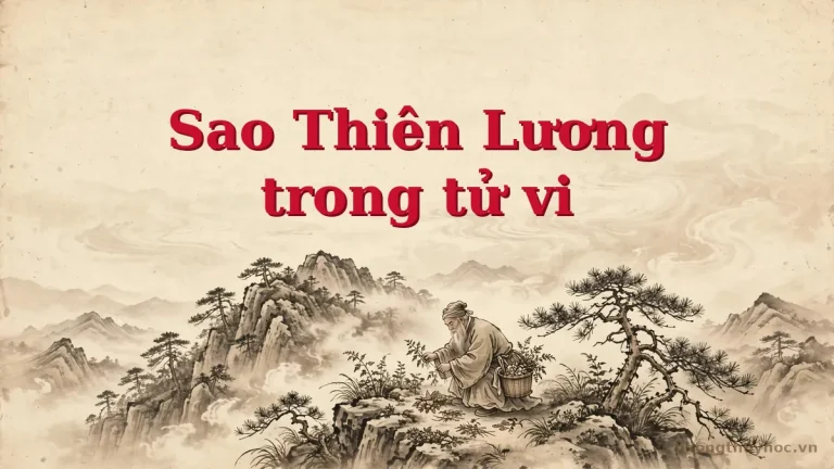 Sao Thiên Lương: ý nghĩa và cách luận giải trong lá số