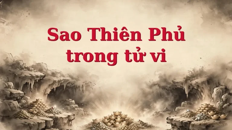 Sao Thiên Phủ: ý nghĩa và cách luận giải trong lá số