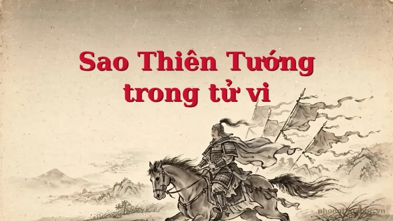 Sao Thiên Tướng: ý nghĩa và cách luận giải trong lá số