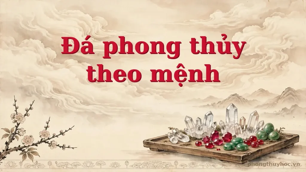 Đá phong thủy theo mệnh