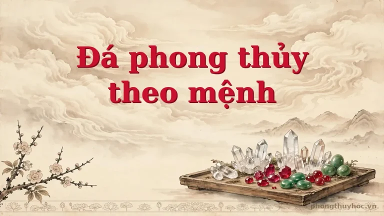 Đá phong thủy theo mệnh