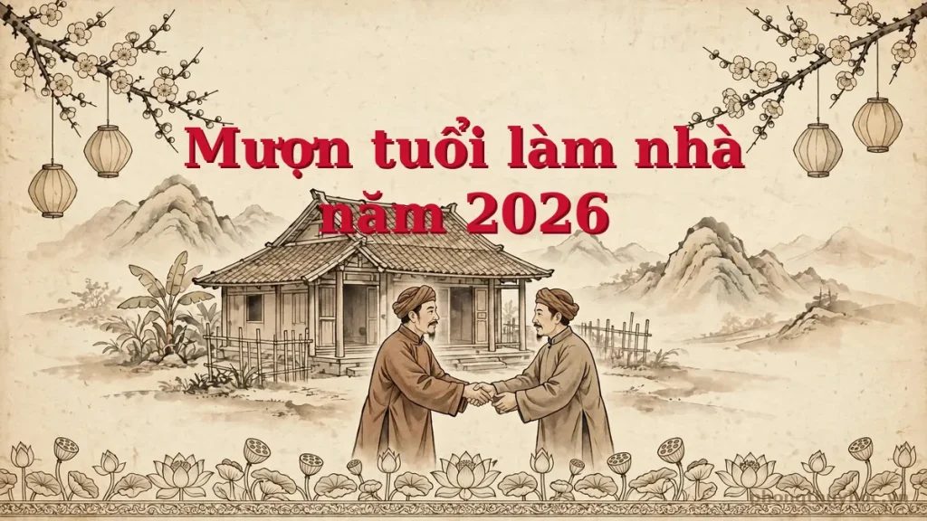 Mượn tuổi làm nhà năm 2026