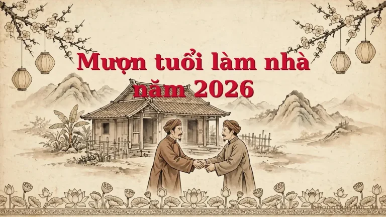 Mượn tuổi làm nhà năm 2026
