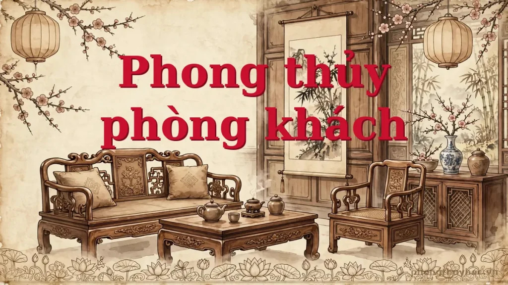 Phong thủy phòng khách