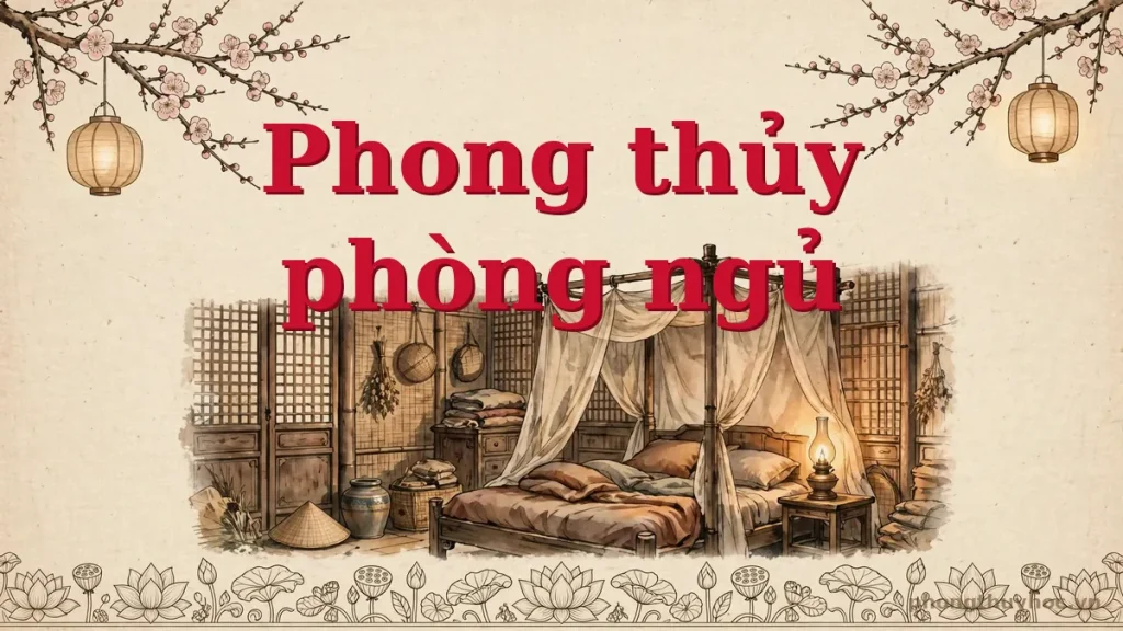 Phong thủy phòng ngủ