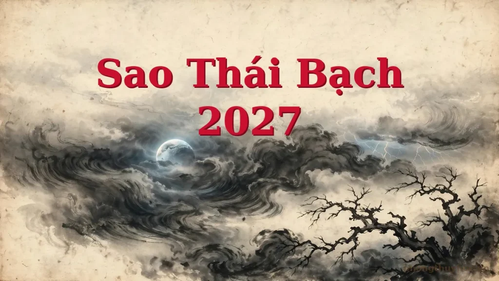 Sao Thái Bạch 2027