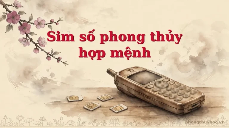 Sim số phong thủy