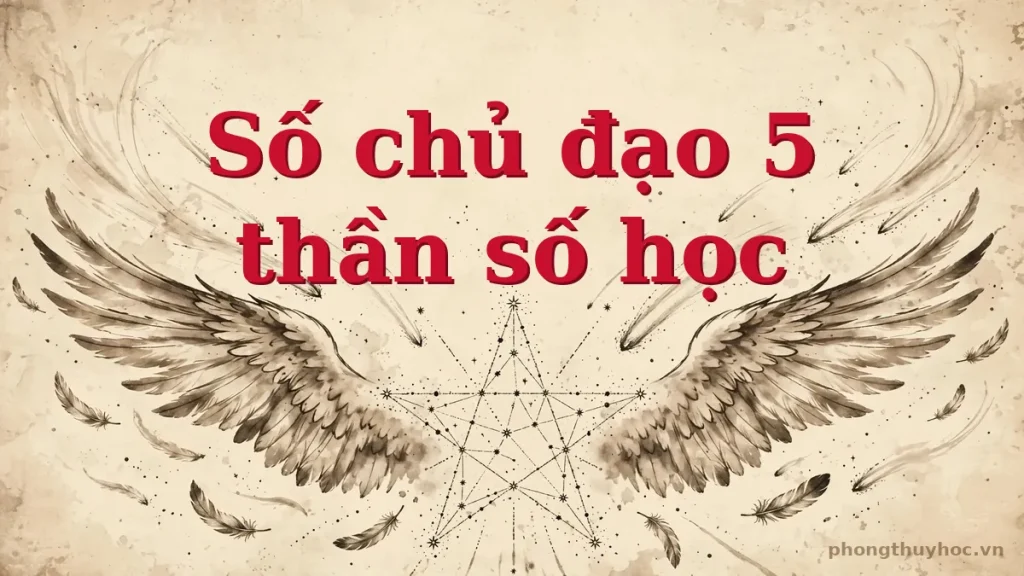 Số chủ đạo 5 trong thần số học