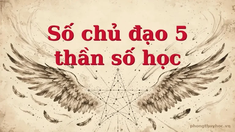 Số chủ đạo 5 trong thần số học