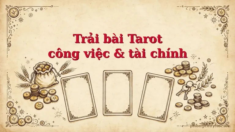 Trải bài tarot công việc và tài chính