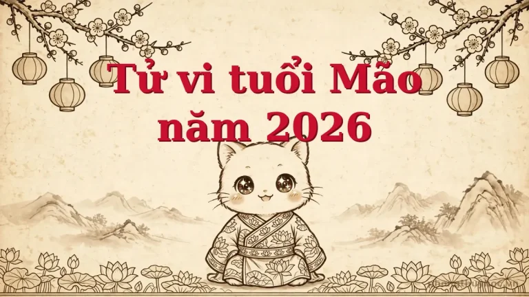 Tử vi tuổi Mão năm 2026