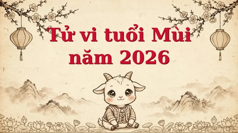 Tử vi tuổi Mùi năm 2026