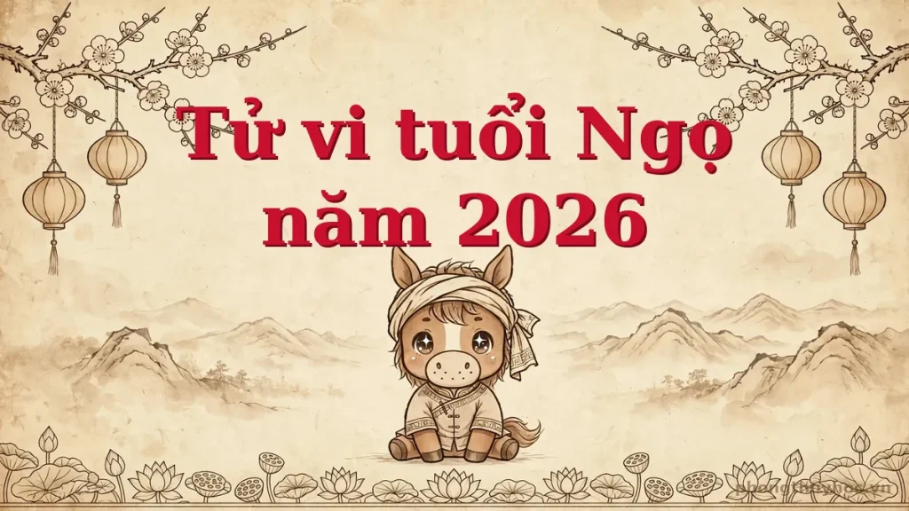 Tử vi tuổi Ngọ năm 2026