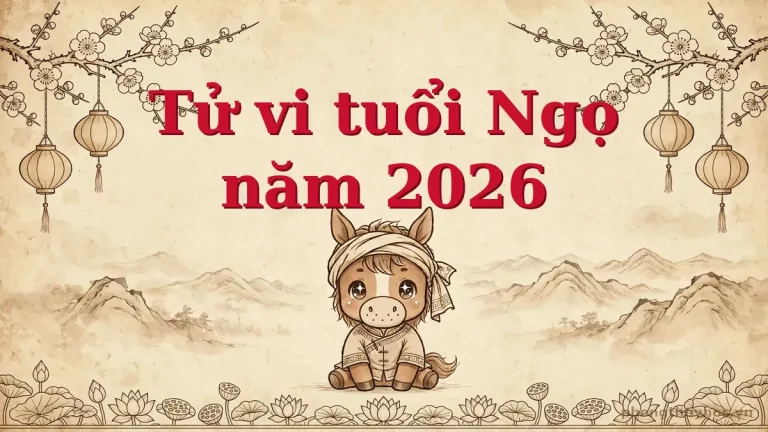 Tử vi tuổi Ngọ năm 2026