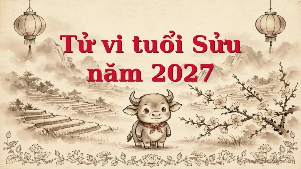 Tử vi tuổi Sửu năm 2027