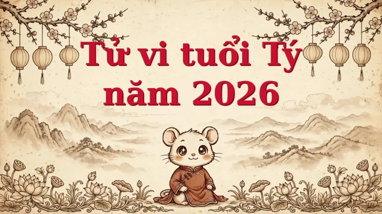 Tử vi tuổi Tý năm 2026