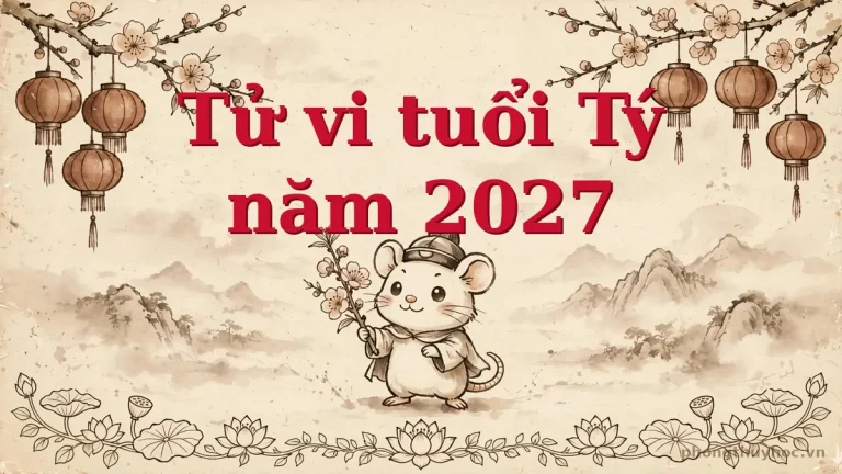 Tử vi tuổi Tý năm 2027