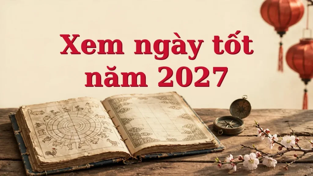 Xem ngày tốt năm 2027