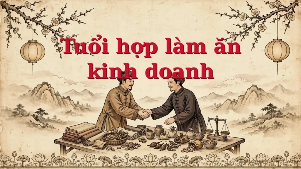 Xem tuổi hợp làm ăn, hợp tác kinh doanh
