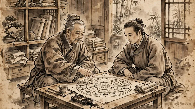 Minh họa luan giai - Hướng dẫn lập lá số tử vi online và cách luận giải cơ bản