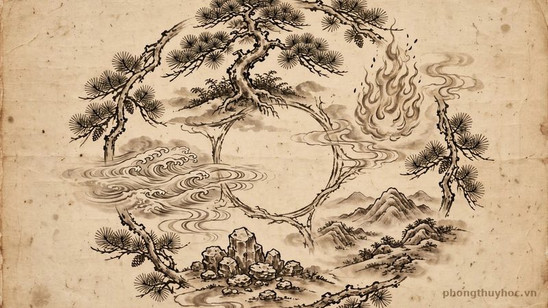 Ngũ hành Kim Mộc Thủy Hỏa Thổ