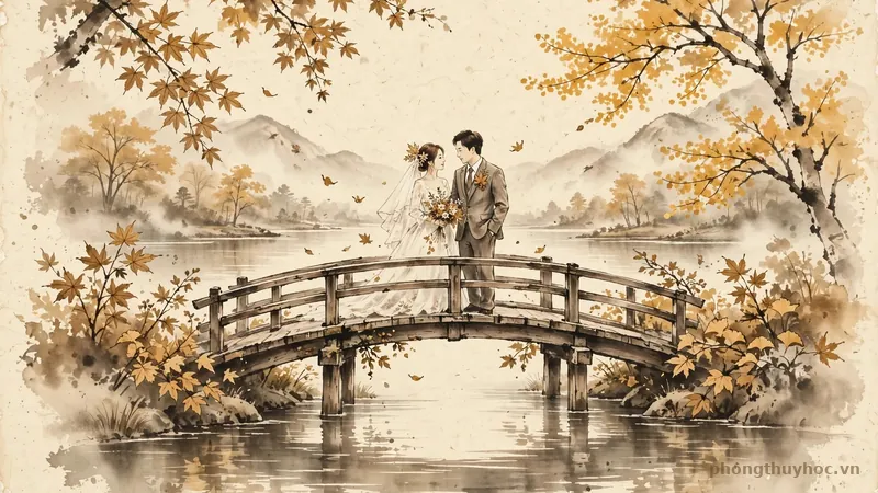 Minh họa mua thu