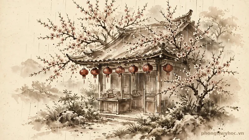 Minh họa mua xuan