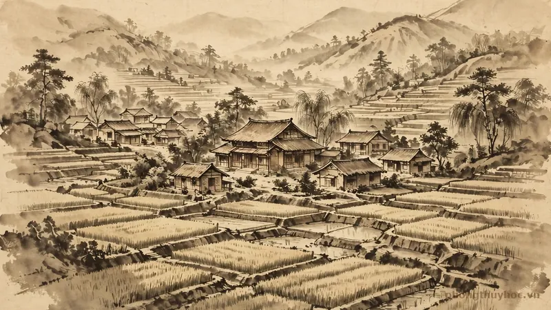 Minh họa huong nha - Phong thủy cho người mệnh Thổ