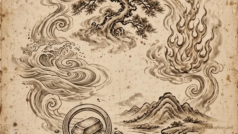 Minh họa ngu hanh